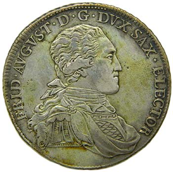 Alemania.  Saxony. Thaler. 1799 ... 