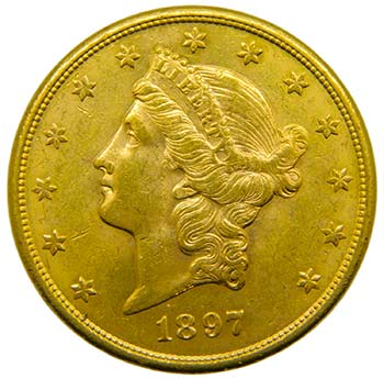 Estados Unidos 20 Dolares 1897 S ... 