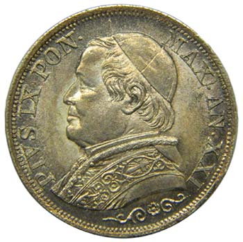 Vaticano 1 Lira 1866 XXI R ... 
