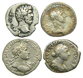 lotes - Lote de 4 denarios ... 