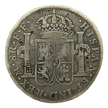 Carlos III (1759-1788) 1780 FF . 8 ... 