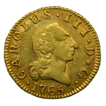 Carlos III (1759-1788). 1765. PJ. ... 