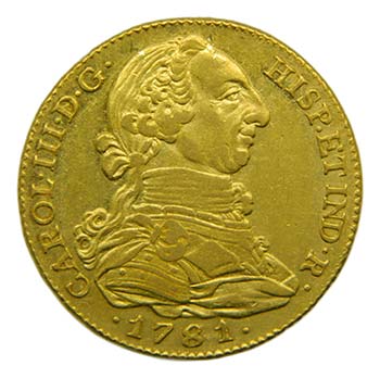 Carlos III (1759-1788). 1781. PJ. ... 