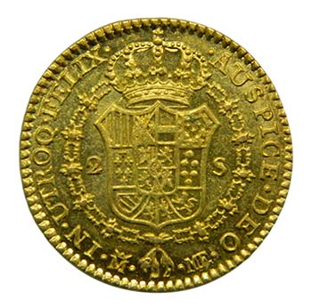 Carlos IV (1788-1808). 1800 MF. 2 ... 