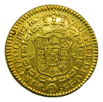 Carlos IV (1788-1808). 1789 SF. 2 ... 