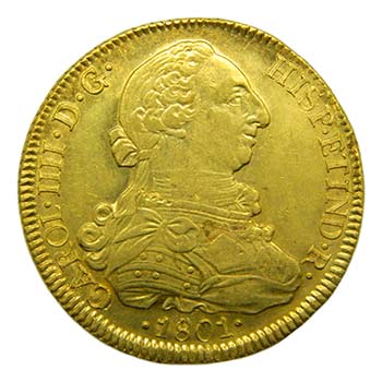 Carlos IV (1788-1808). 1801 AJ. 8 ... 