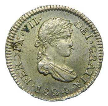 Fernando VII (1808-1833). 1824 PJ. ... 
