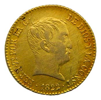Fernando VII (1808-1833). 1822 SR. ... 