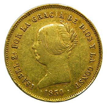 Isabel II (1833-1868). 1850 CL. ... 