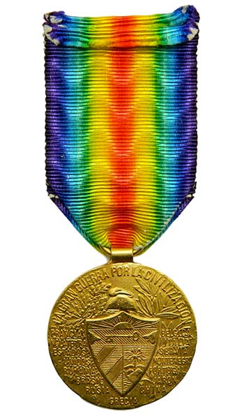 Cuba 1919. Medalla interaliada de ... 
