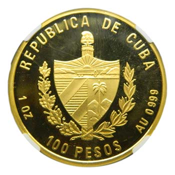 Cuba 2000. 100 pesos (km#711). 1 ... 