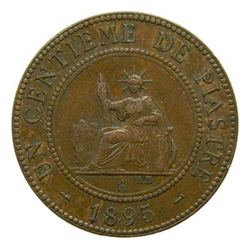 Francia Indo-China 1895 A. Cent ... 