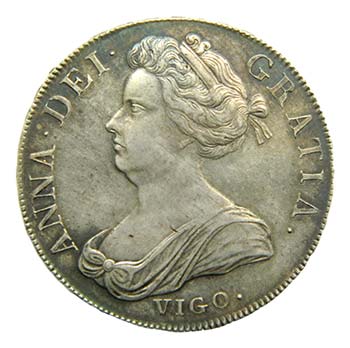 Gran Bretaña 1703. Anna. Vigo. ... 