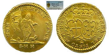 Malta 1764. 20 escudos. (PCGS ... 