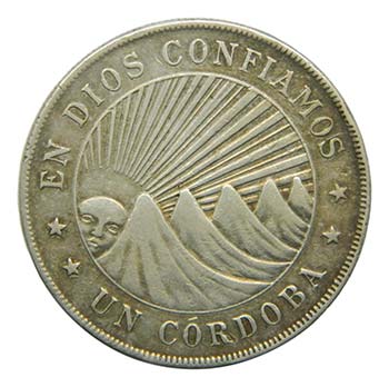 Nicaragua 1912 . 1 córdoba. ... 
