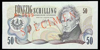 Austria. 50 schilling. 2.01.1970. ... 