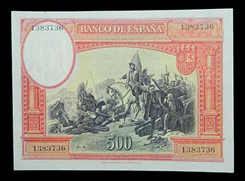 España. 500 Pesetas.7.1.1935. ... 