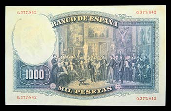 España. 1000 Pesetas. 25.4.1931. ... 