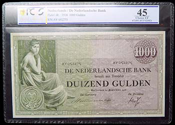 Netherlands. 1000 Gulden. 1938 ... 