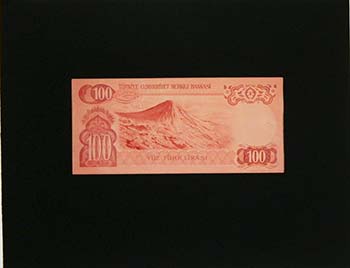 Turquía. 100 lire. 1930. Not ... 
