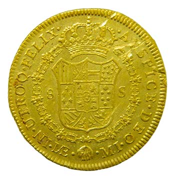 Carlos III (1759-1788). 1786 MI. 8 ... 