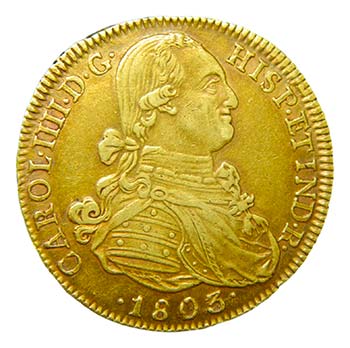 Carlos IV (1788-1808). 1803 JJ. 8 ... 