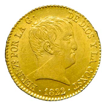Fernando VII (1808-1833). 1822 SR. ... 