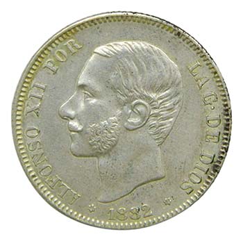 Alfonso XII (1874-1885). 1882 ... 
