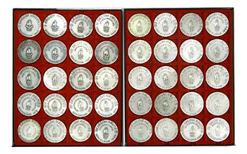 Colección Completa 40 medallas. ... 
