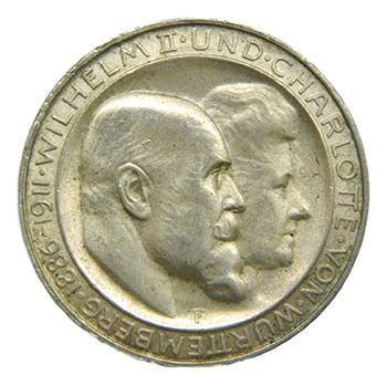 Alemania. Prussia. 3 marcos. 1911 ... 