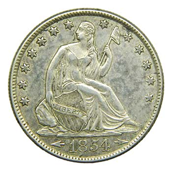 Estados Unidos. 1/2 Dólar. 1854 ... 