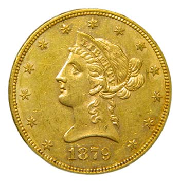 Estados Unidos. 10 Dólares. 1879. ... 
