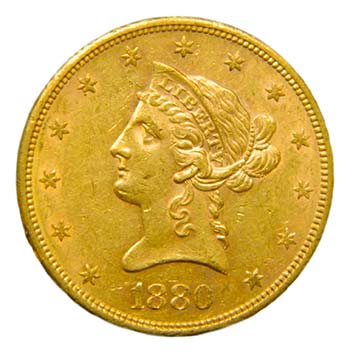 Estados Unidos. 10 Dólares. 1880 ... 