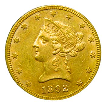 Estados Unidos. 10 Dólares. 1892. ... 