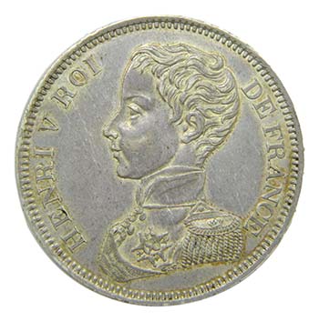 Francia. 5 Francos. 1831. Henri V. ... 