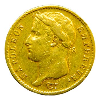 Francia. 20 francos. 1811 A. ... 