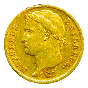Francia. 20 francos. 1812 A. ... 