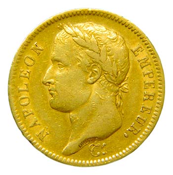 Francia. 40 francos. 1811 A. ... 