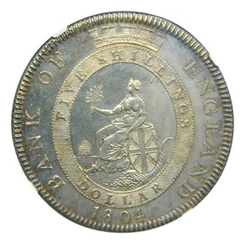 Gran bretaña. Dollar. 1804. ... 