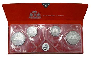 Haiti. Serie 4 monedas 1973. 2 de ... 
