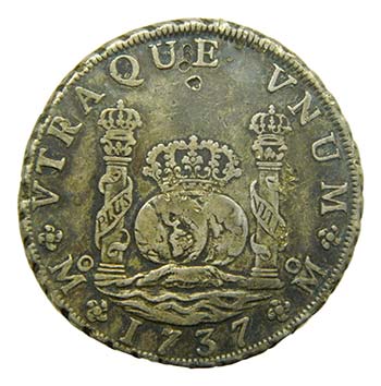 Felipe V (1700-1746). 1737 MF. 8 ... 