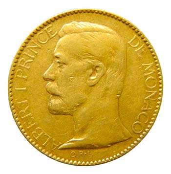 Mónaco. 100 Francs. 1895 A. ... 
