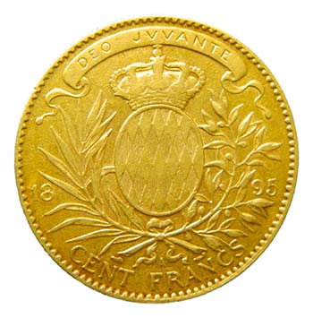 Mónaco. 100 Francs. 1895 A. ... 