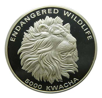 Zambia. 5000 Kwacha. 1997. ... 