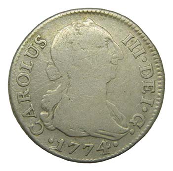 Carlos III (1759-1788). 1774 CF. 2 ... 