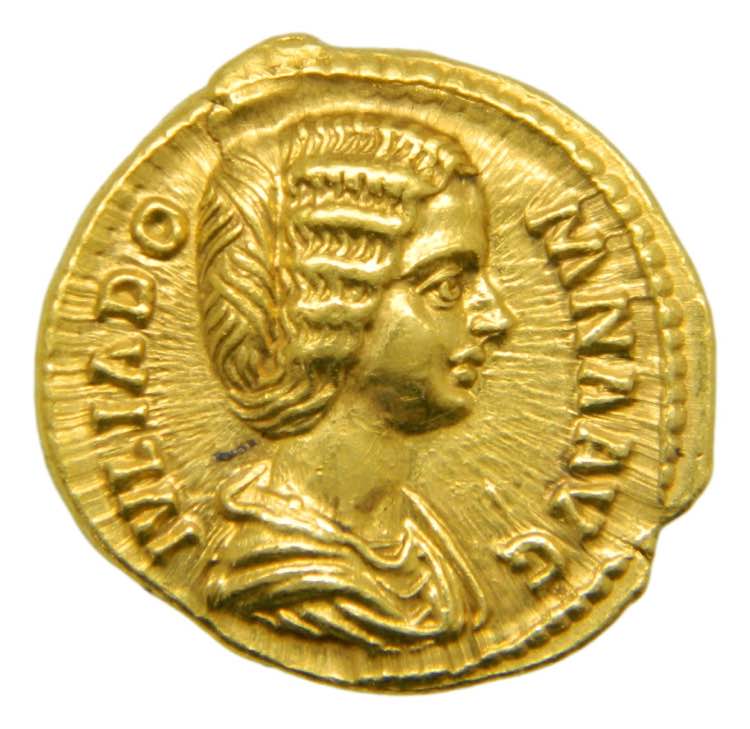 Julia Domna, esposa de Septimio ... 