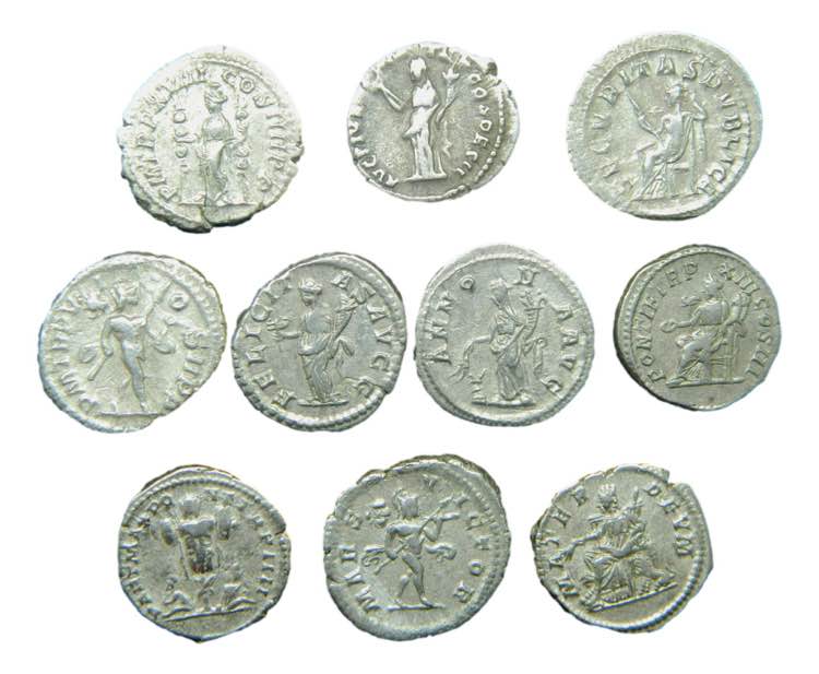 ROMA. Lote de 10 denarios del ... 