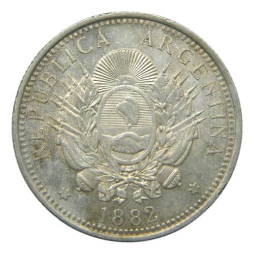 Argentina 50 centavos 1882 (km#28) ... 