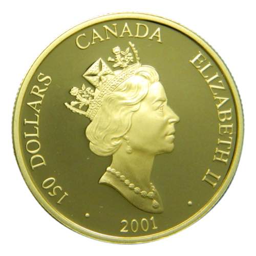 Canada 150 dólares. Año 2001. ... 