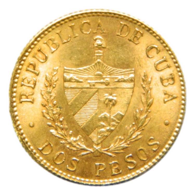 Cuba. 1916. 2 pesos. (Km#17) 3,35 ... 
